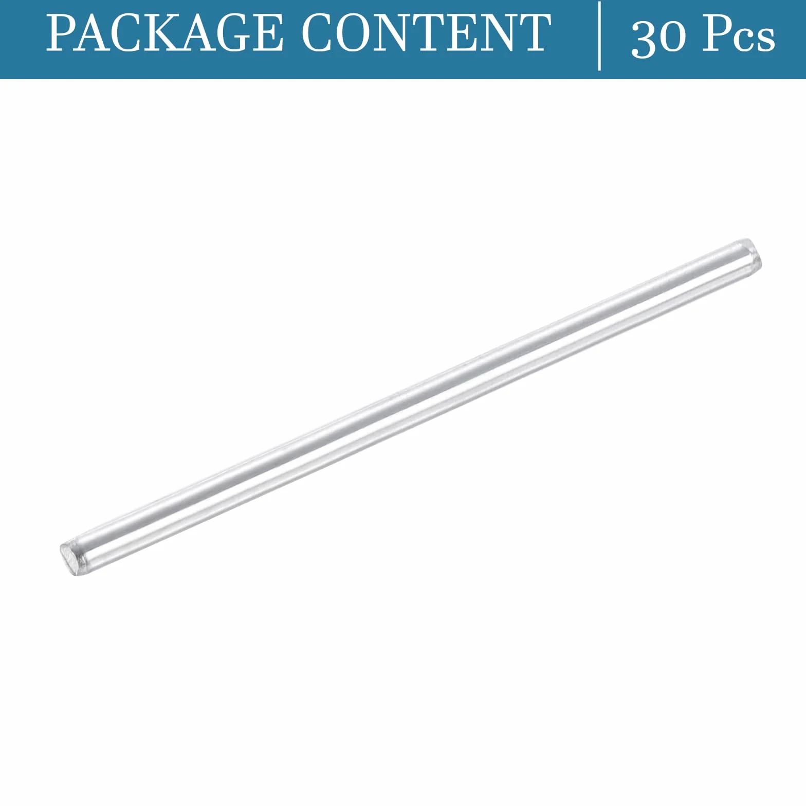 Asta Tonda Acciaio Inossidabile 40 x 2mm 30 Pezzi QUARKZMAN
