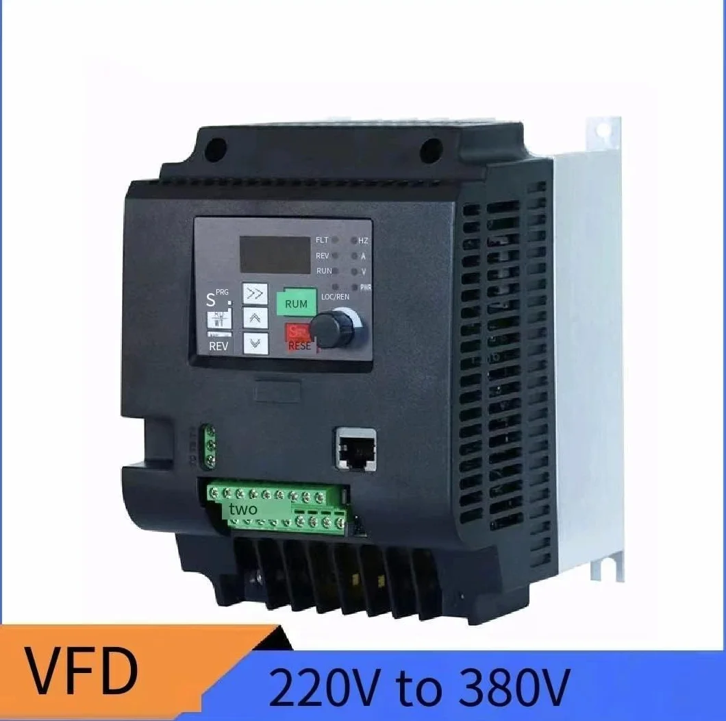 SAITOM Inverter a Frequenza Variabile Monofase 220V a 3-Fase 380V 4KW 9600-1T3-00400G 8.5A