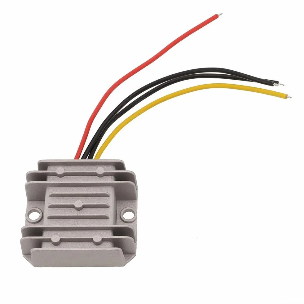 DC 6V (5V-11V) a 12V step-up convertitore di tensione 3A 36W con guscio in alluminio impermeabile IP68, regolatore di potenza CC ad alta efficienza per settore automobilistico, marino,
