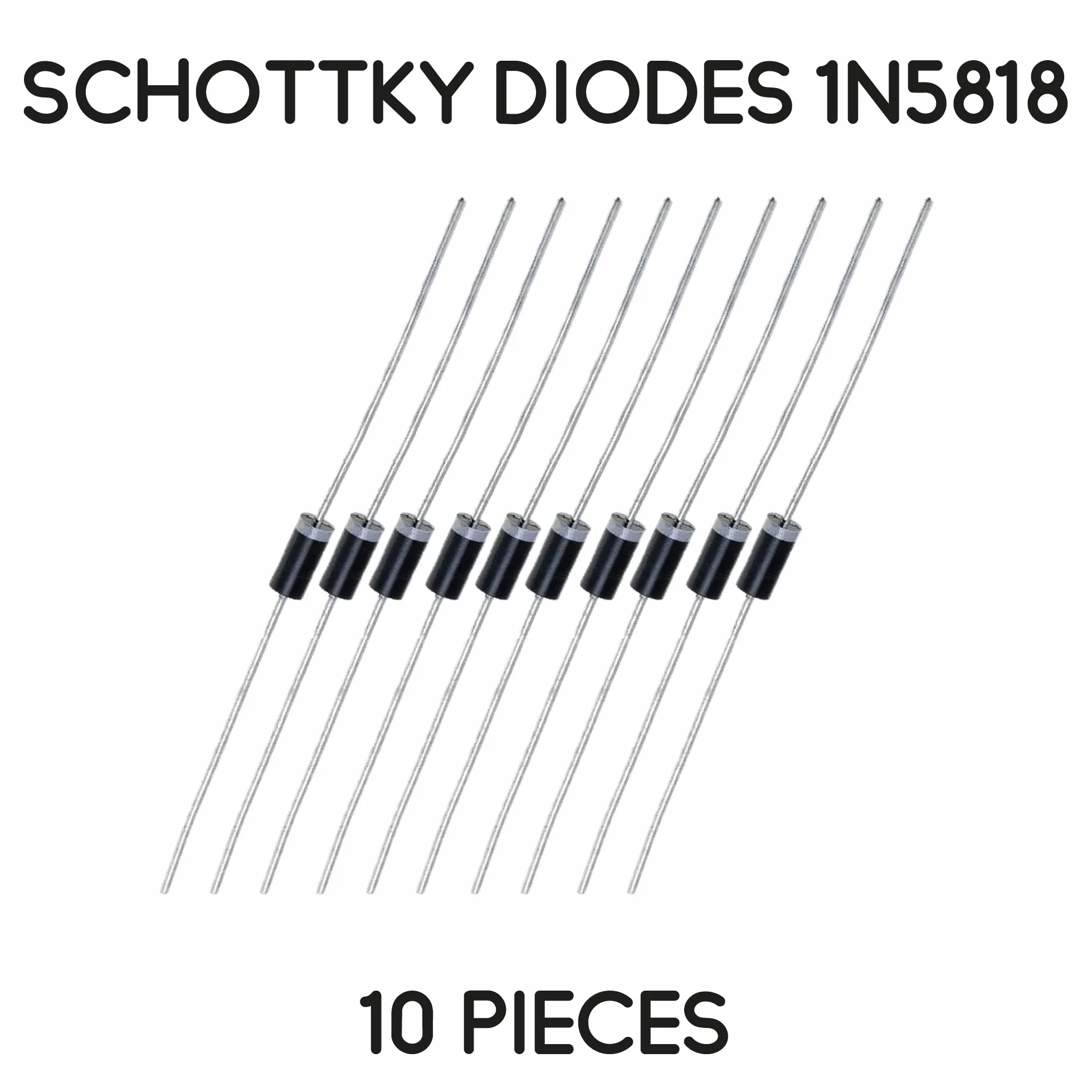 Diodi Schottky 1N5818-10 pezzi