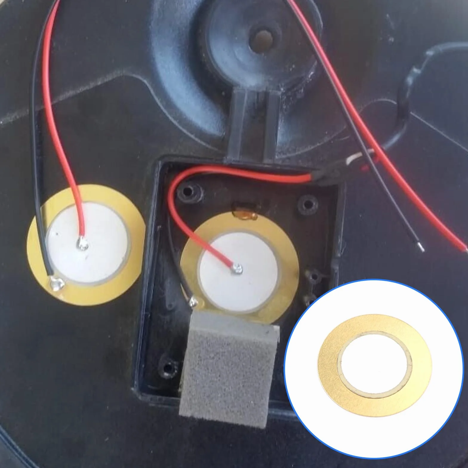 10pieces 27mm Piezoelectric Ceramic Piezo Buzzer Film Adatto Per Vari Elettronici Garantire Prestazioni Coerenti Disc Buzzer Piezo