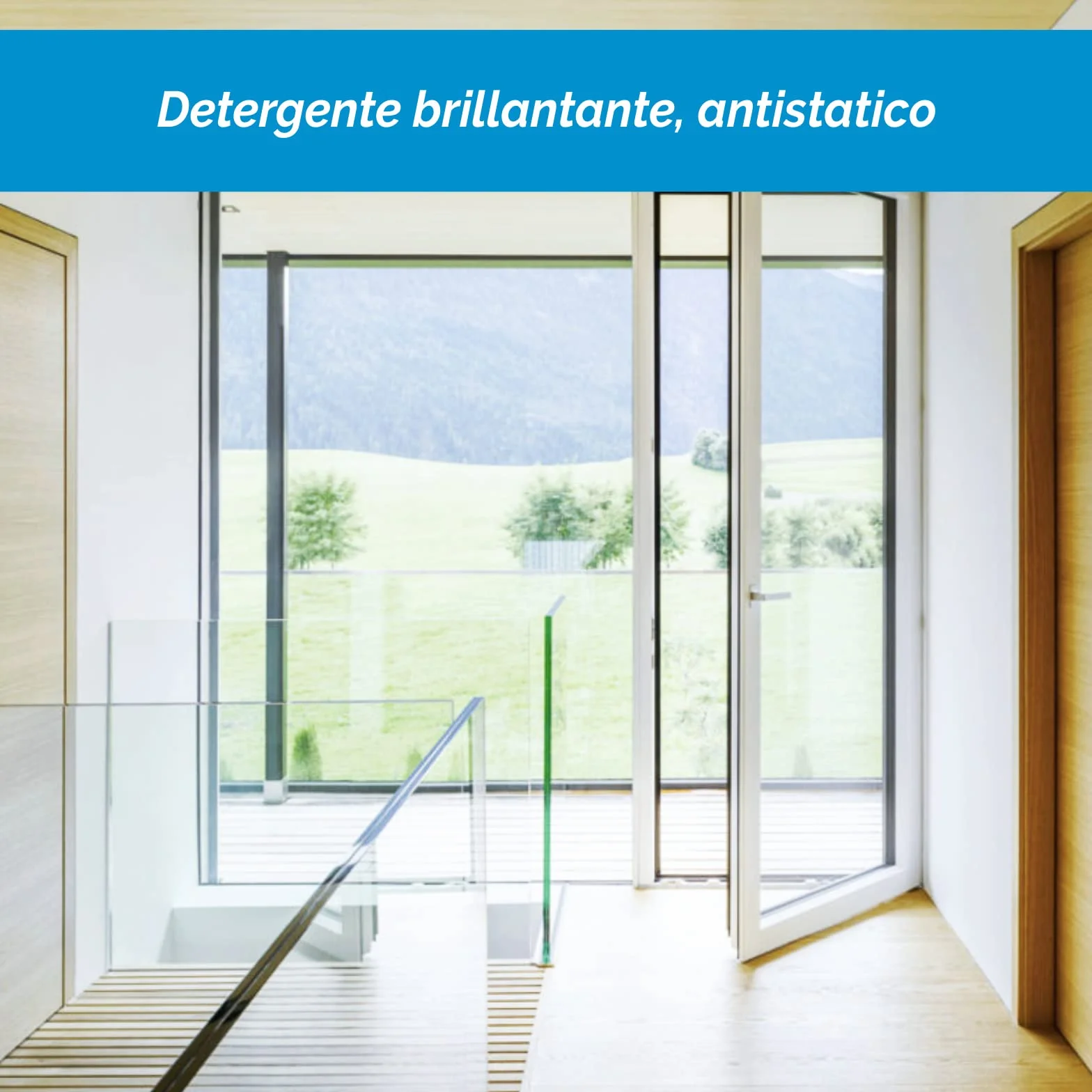 STARGLASS DETERGENTE CONCENTRATO Antistatico per VETRI SPECCHI E SUPERFICI DURE 1 L