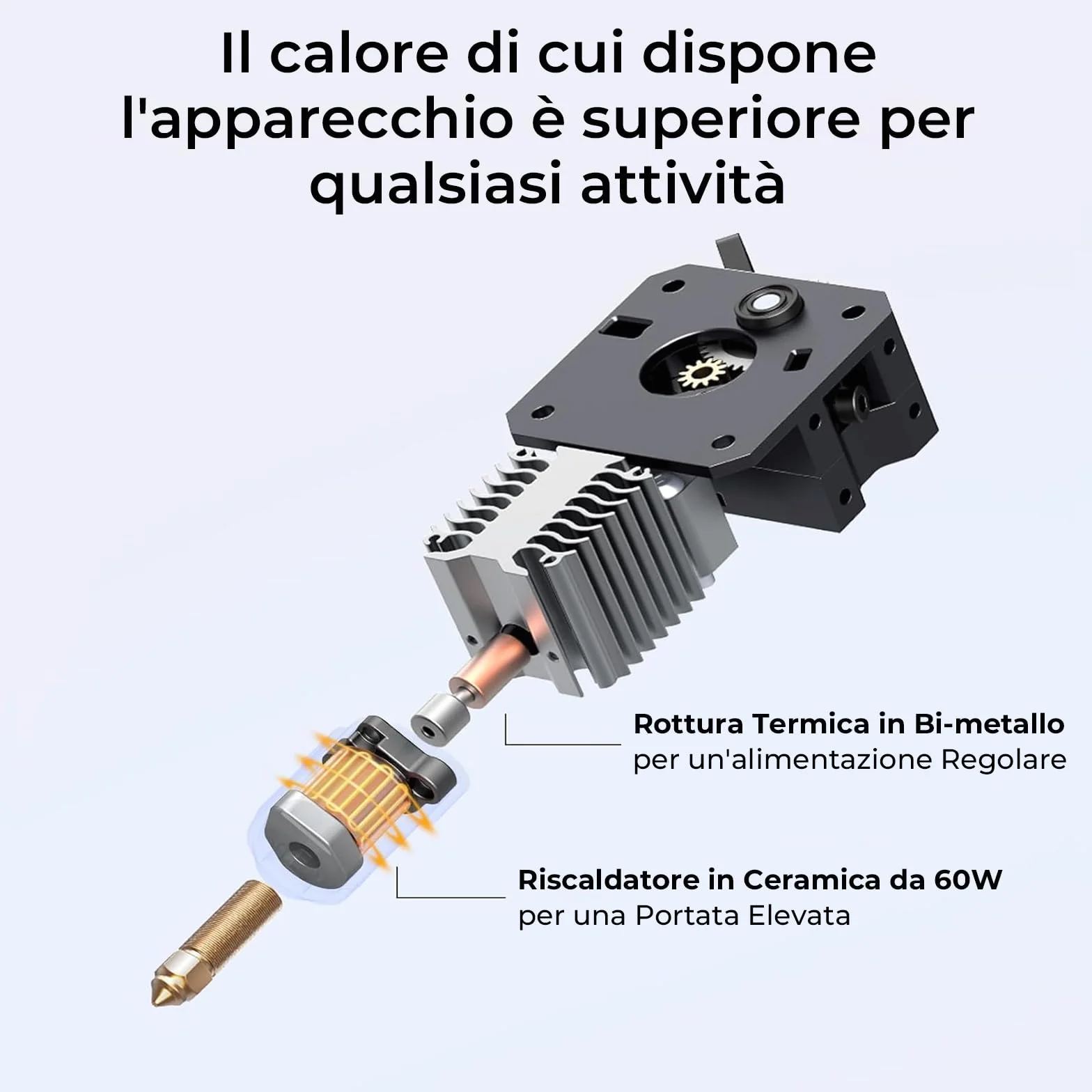 Creality Stampante 3D Ender 3 V3 KE, 500 mm/s di Stampa ad Alta Velocità con Livellamento Automatico, Printer 3D L'estrusore Diretto Sprite Supporta la Stampa a 300℃, Volume di Stampa 220×220×250 mm