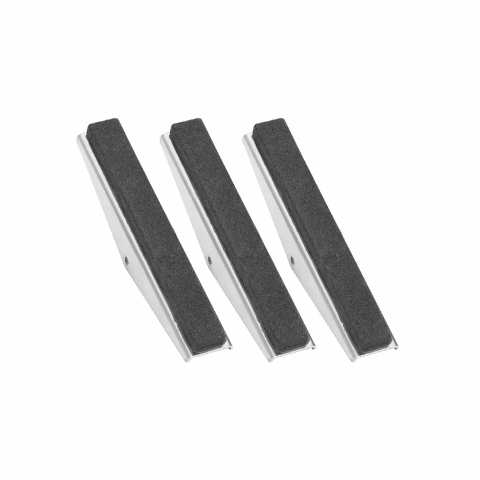Set di 3 pietre per levigatura cilindri motore con 3 bracci cilindrici, strumento progettato per il trattamento e la manutenzione del cilindro del motore (7,6 cm)